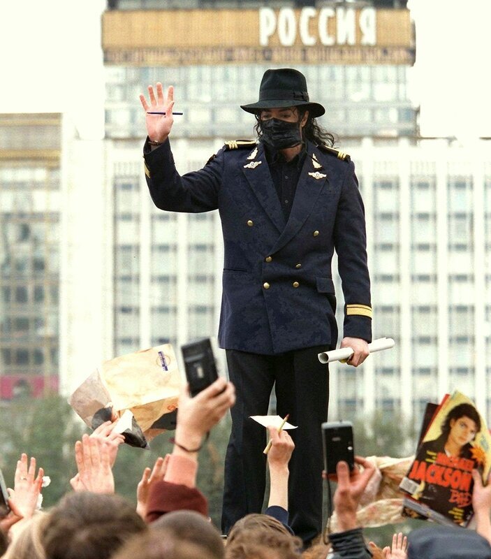 Майкл Джексон в Москве.