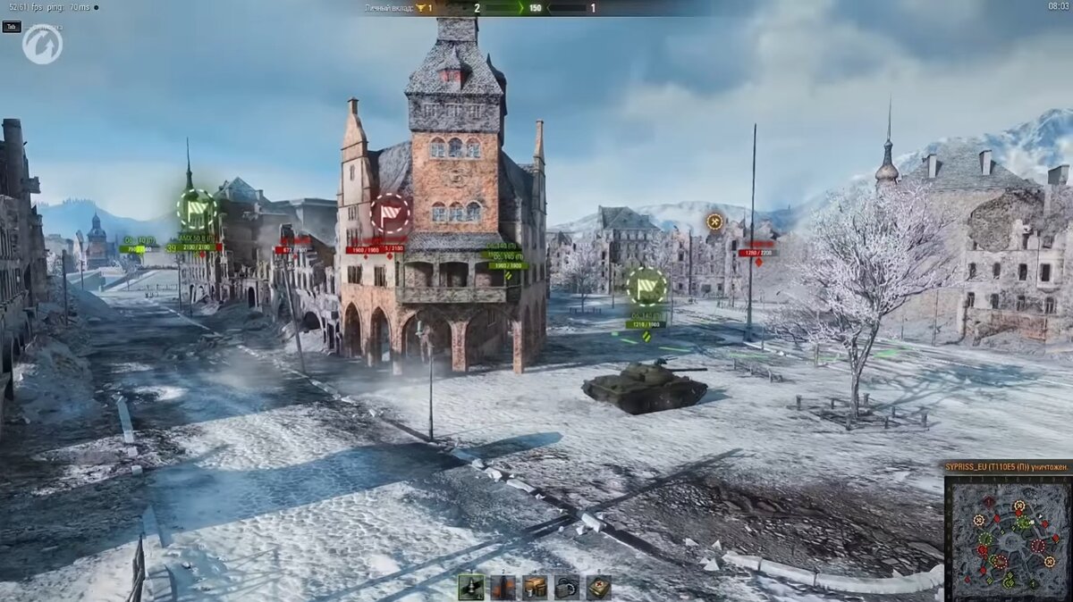 Режим «Превосходство». Скриншот видео с YouTube-канала «Мир Танков. Официальный видеоканал»