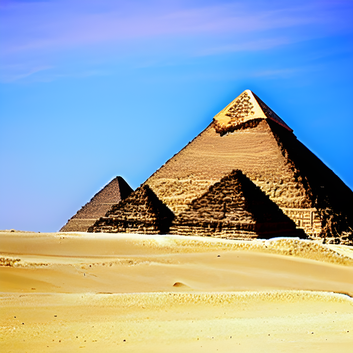 пирамиды в египте описание