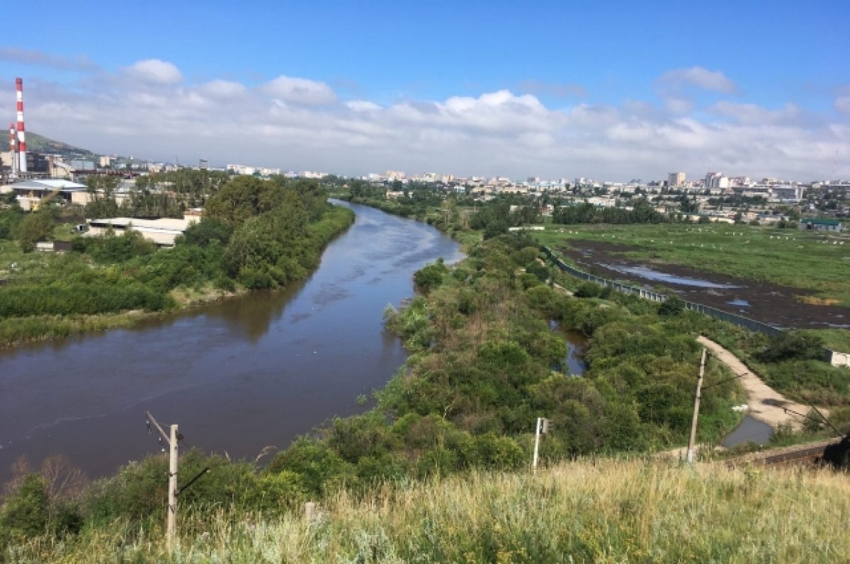    Вода в реке Чите поднялась за 1 и 2 июля