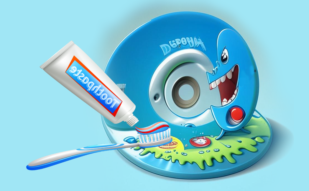 Диски и зубная паста