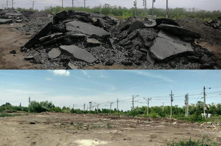    Управлением экологии и природопользования с начала лета на полигон вывезены тонны строительного, производственного, бытового и иного мусора