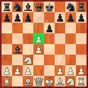 1.e4 e6 2.d4 d5 3.Nc3 Bb4 4.exd5!?