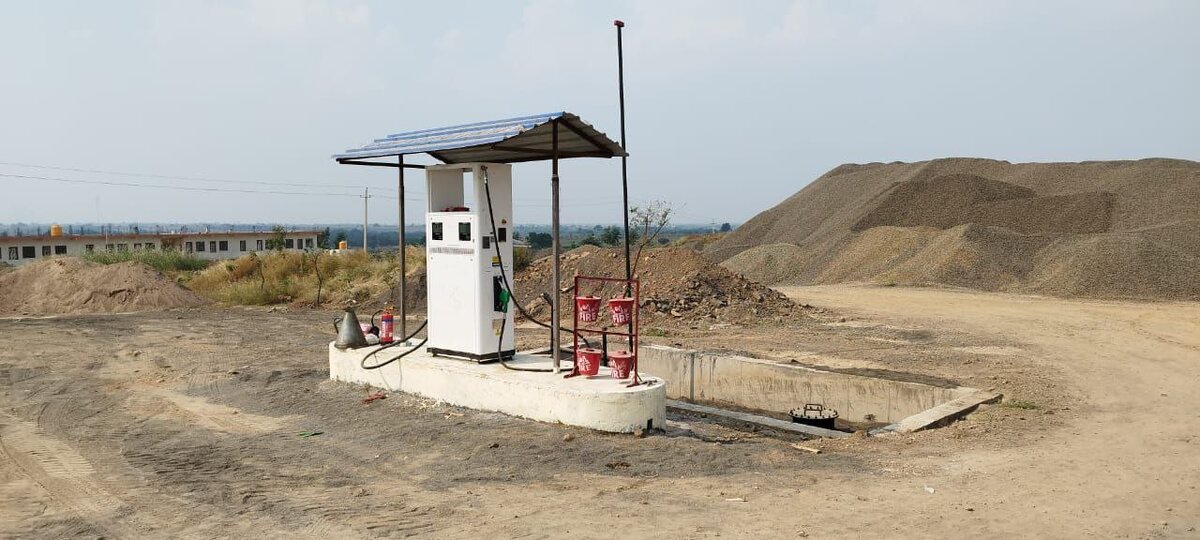 Начало строительства....