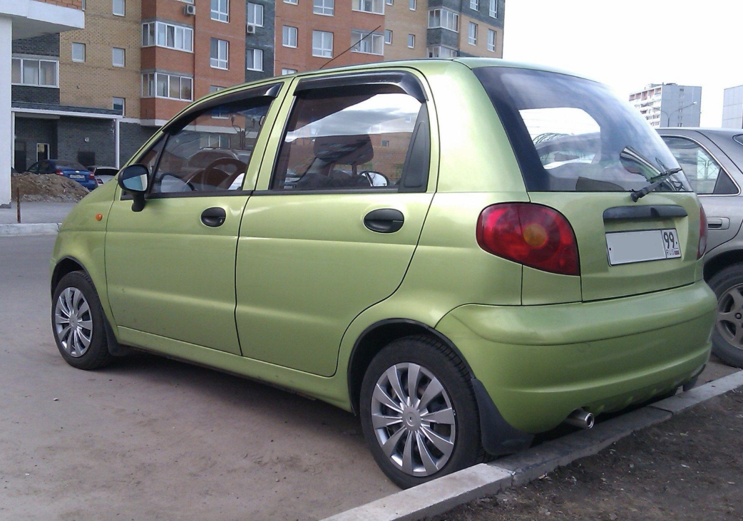 Daewoo Matiz розовый