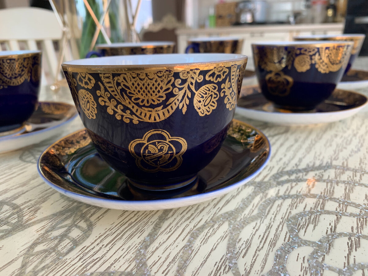 Чашка с блюдцем