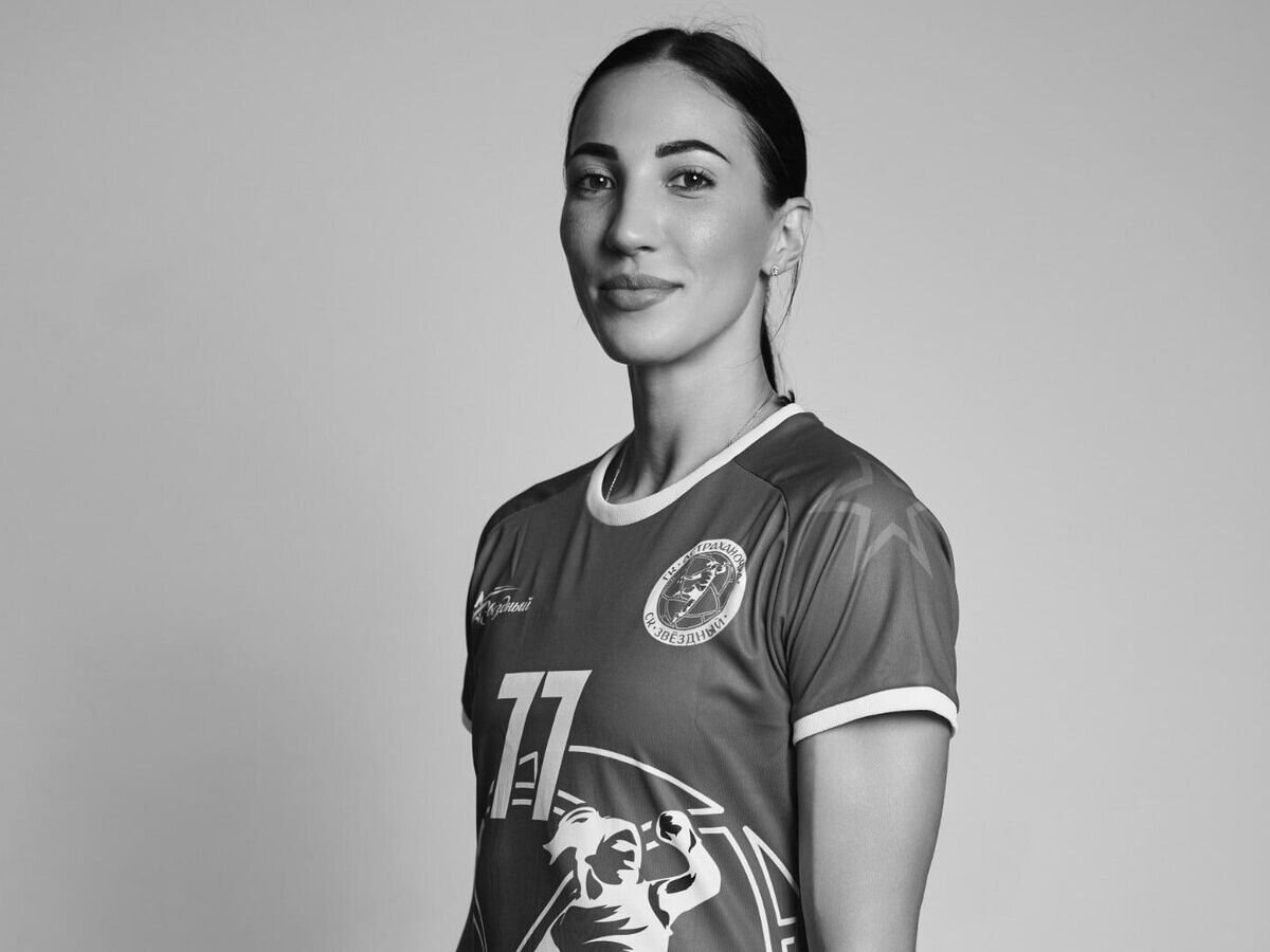    Гандболистка Виктория Дивак© Фото : Официальный сайт гандбольного клуба "Астраханочка"