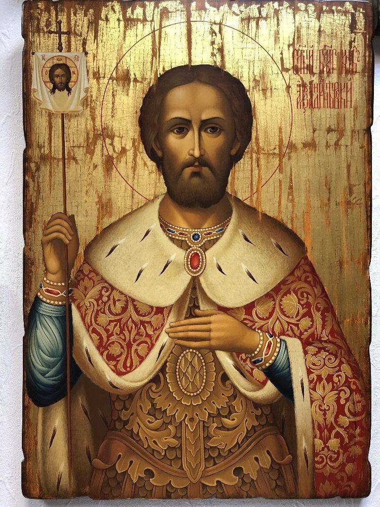 Икона Александра Невского/ molitvaslovo.ru