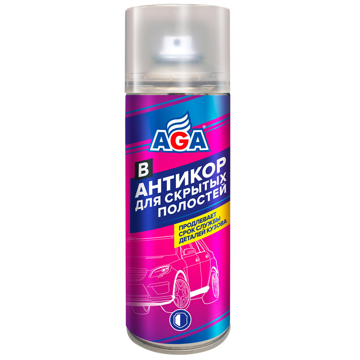 Антикор для скрытых полостей AGA953В (310 г / 520 мл)
