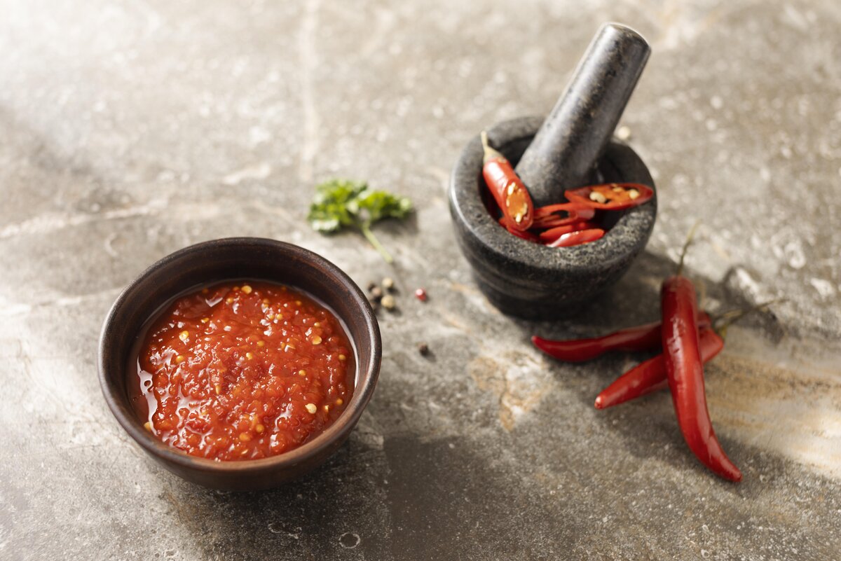Как приготовить острый. Indonesian Chili Sauce Sambal
