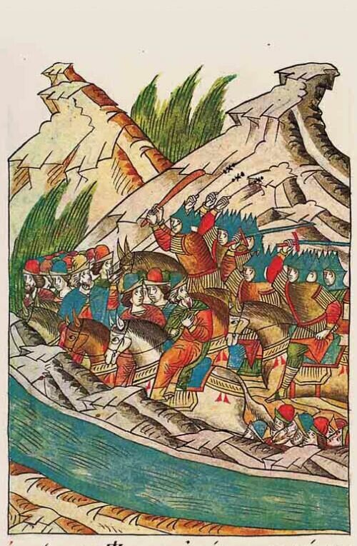 
Сражение на реке Пьяне. Источник: ru.wikipedia.org