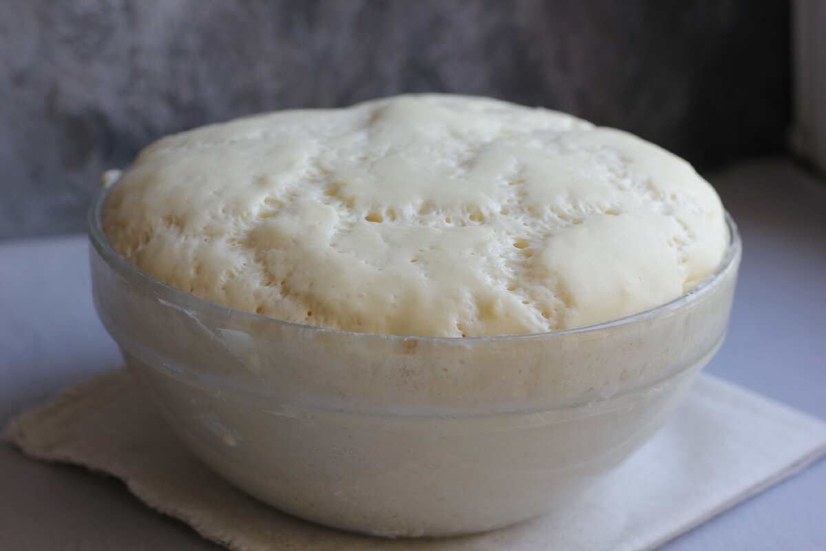 Опара после подъёма