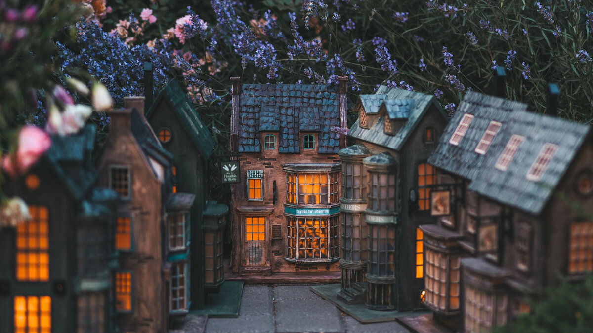 Косая Аллея из Гарри Поттера