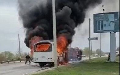 Пожар начался в масляной турбине
