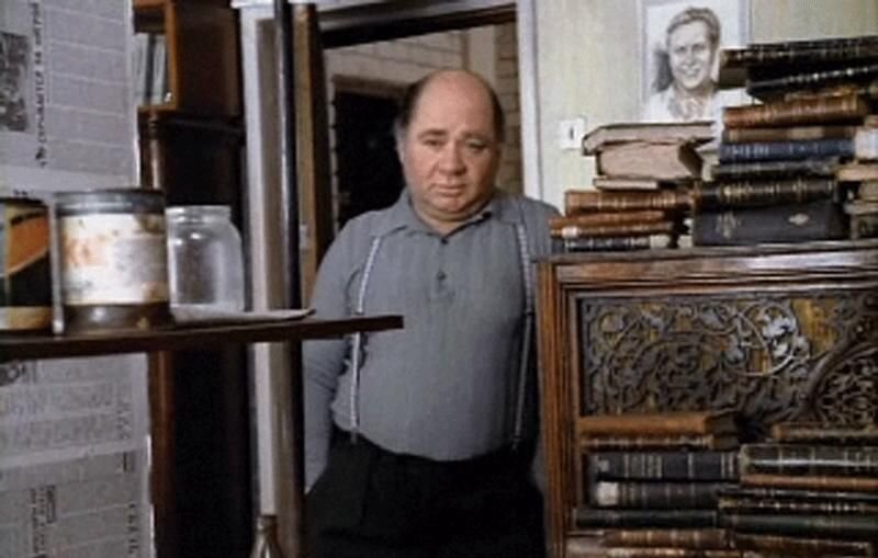 Евгений Леонов в фильме "Осенний марафон", 1979