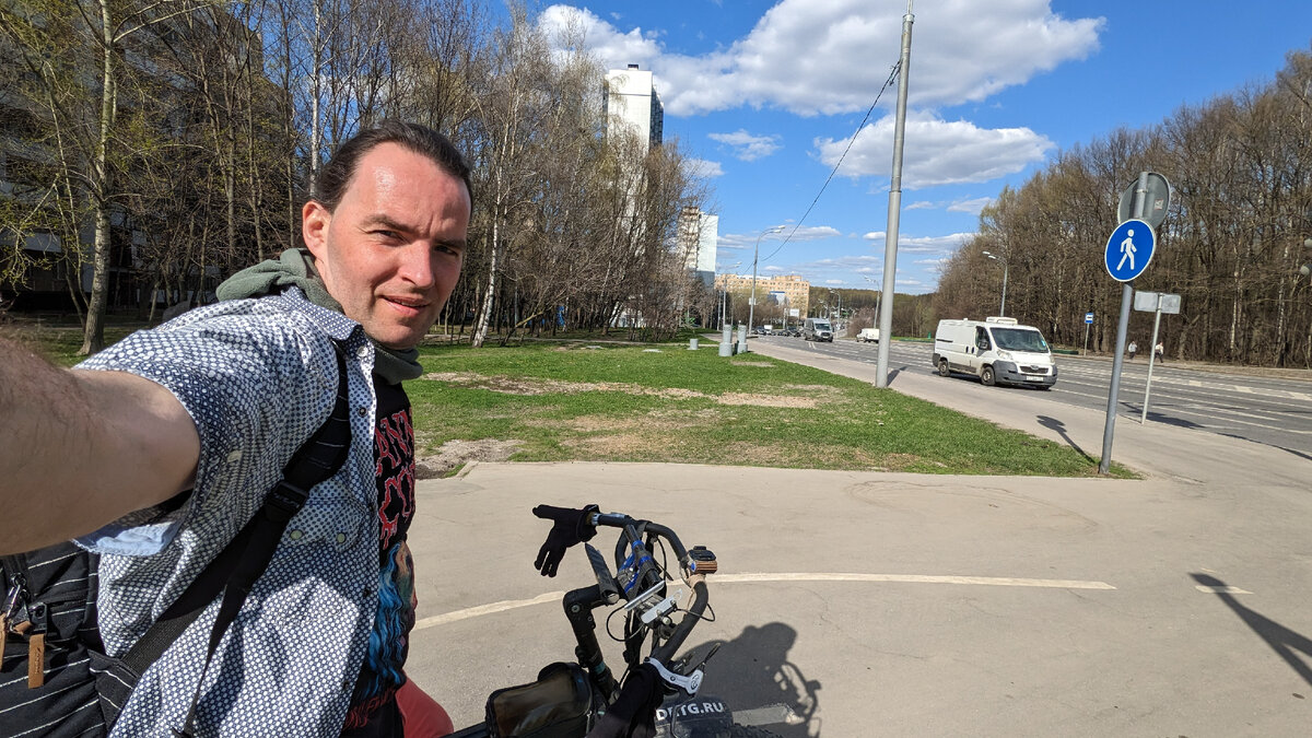 На "круге" около Битцы