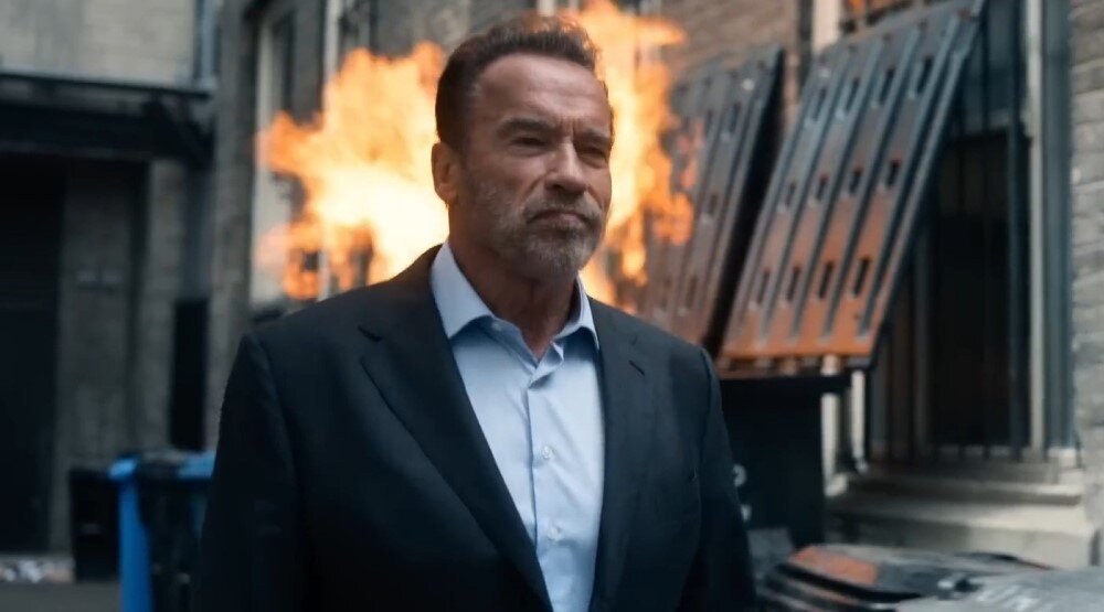     Арнольд Шварценеггер, кадр из сериала «Фубар» (2023)