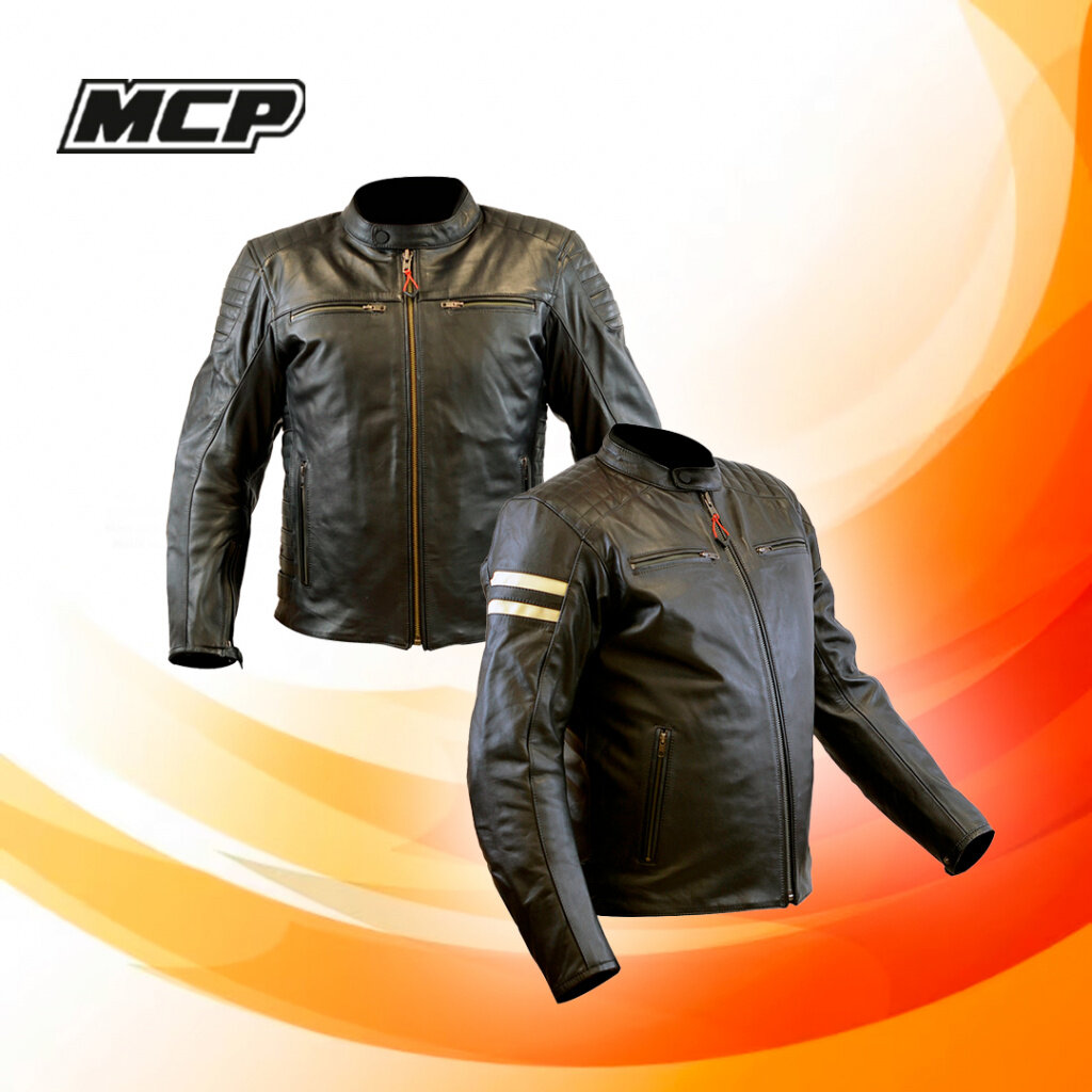 Кожаные куртки MCP Brugge и Stripe