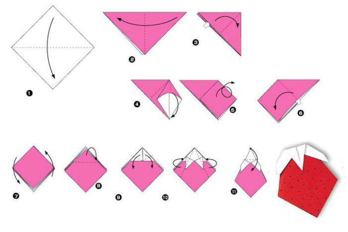 Как сделать клубнику из модулей. Модульное оригами. Клубника оригами.
