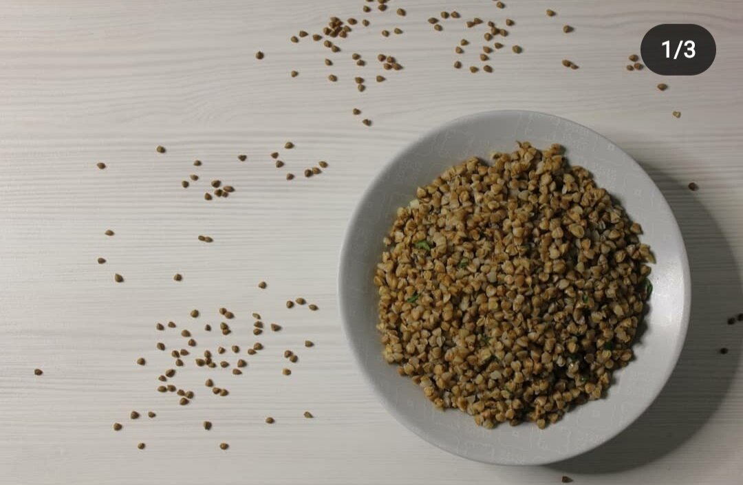 Паучи с гречкой