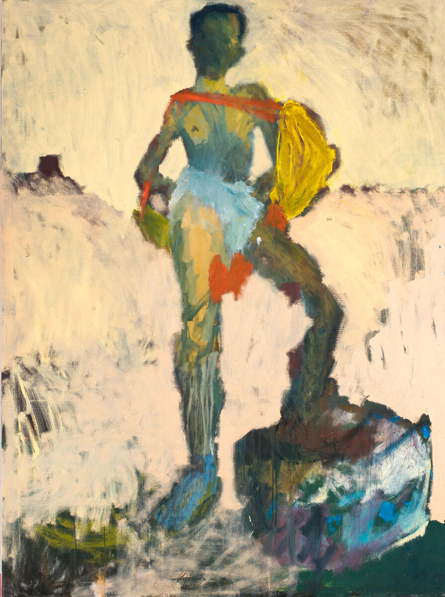 Художник Леонид Цхэ. Дон Кихот. Картина продана на аукционе Vladey за €7 000