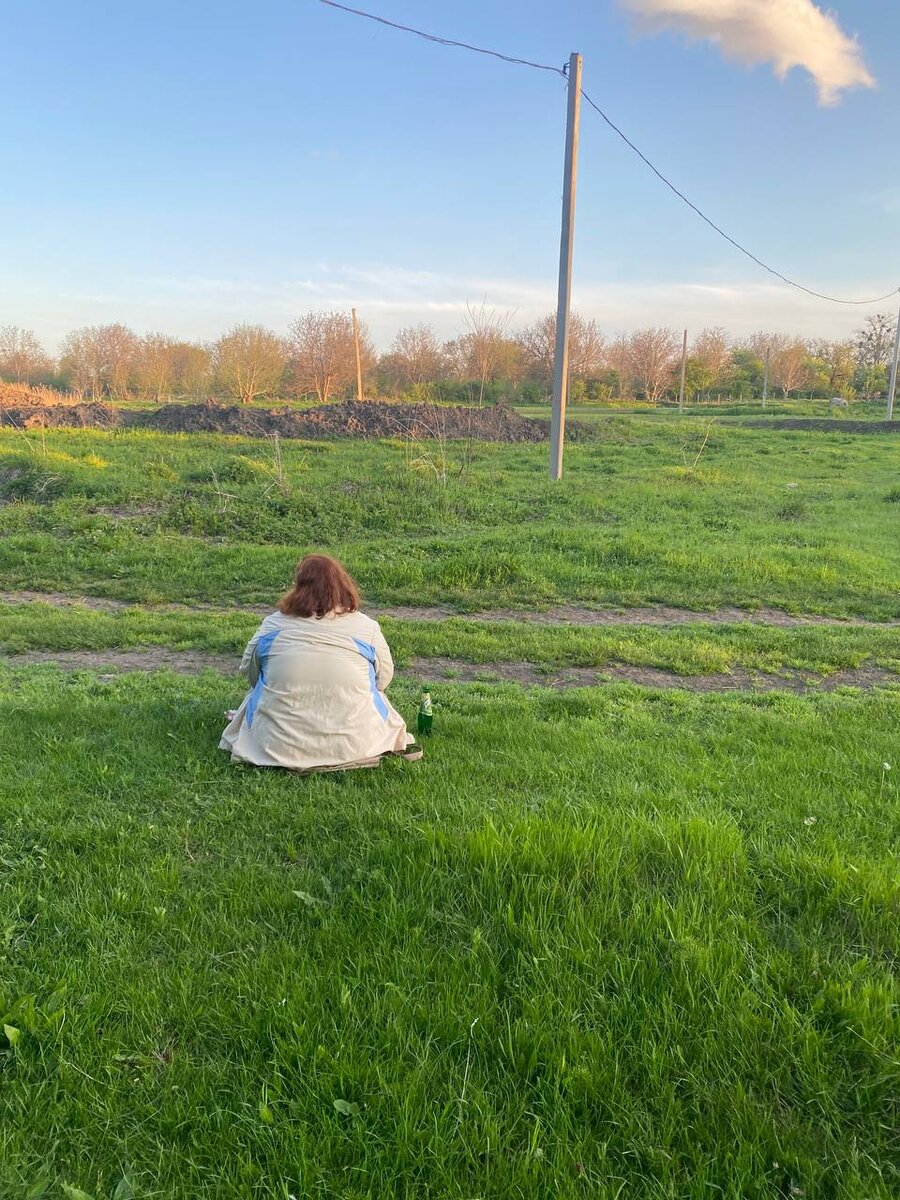 Летала на малую родину.