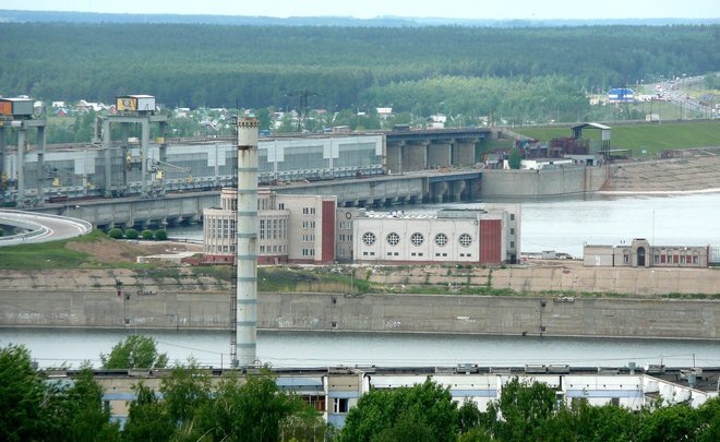 Фото: ru.wikipedia.org/общественное достояние Вид на ГЭС 