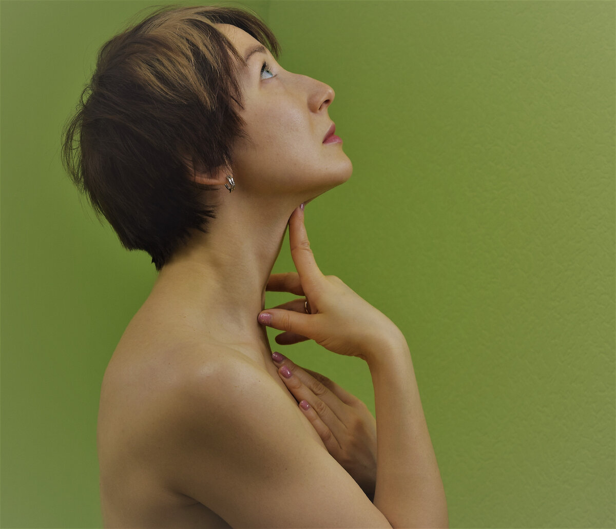 Работа с шеей - основа работы с лицом