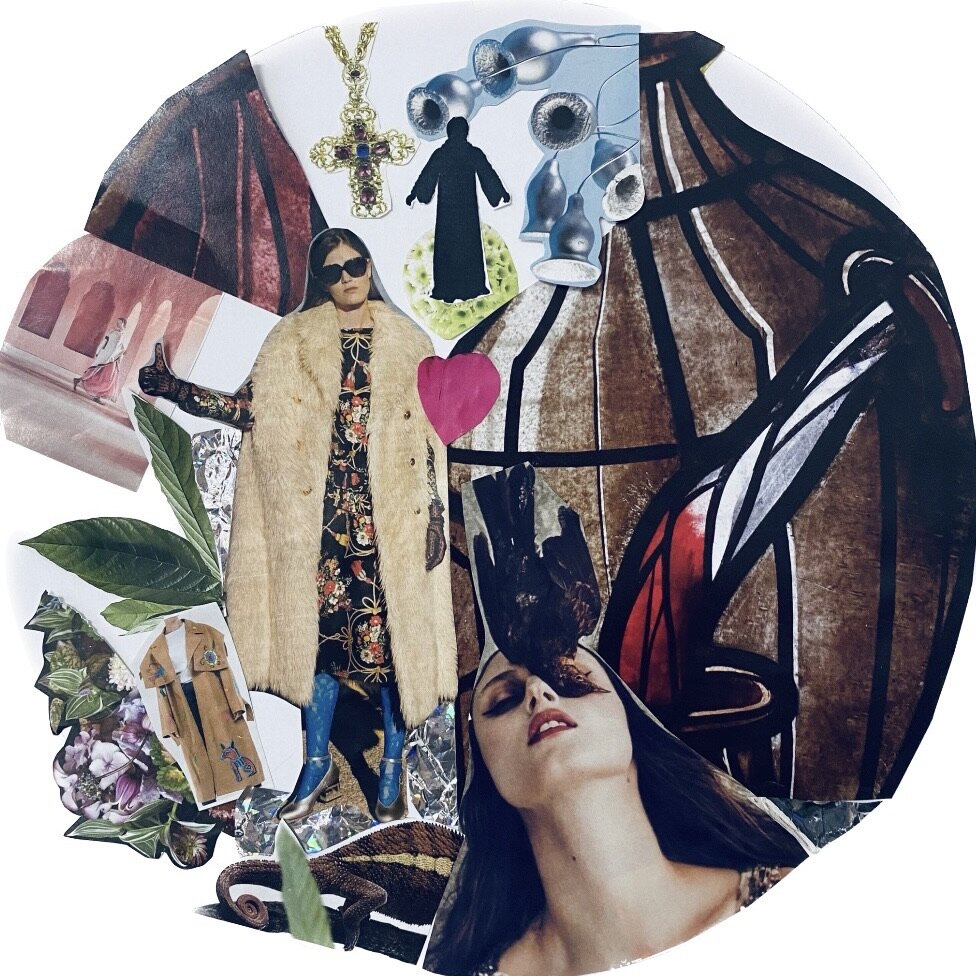 Калейдоскоп, коллаж автора.