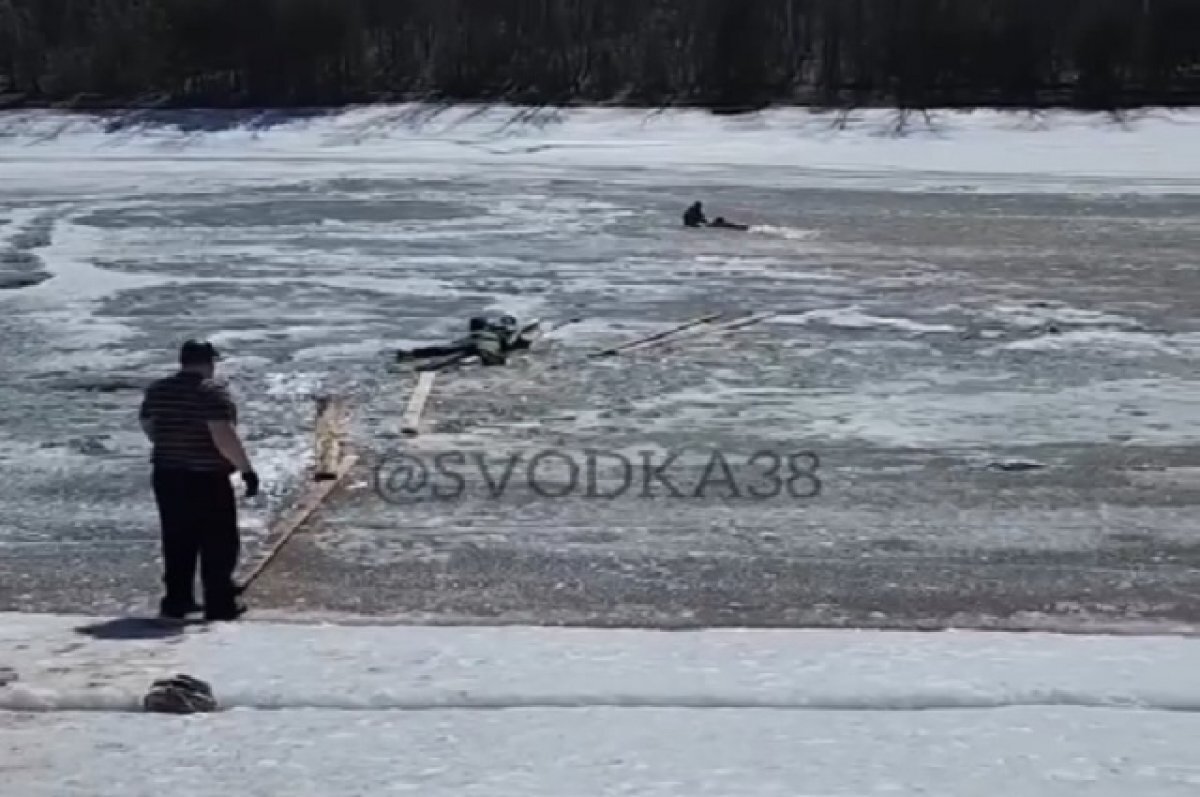    В Братске спасли подростка, провалившегося под лёд