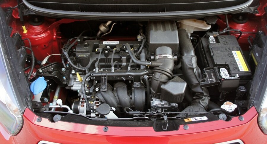 Защита двигателя Kia Picanto 2