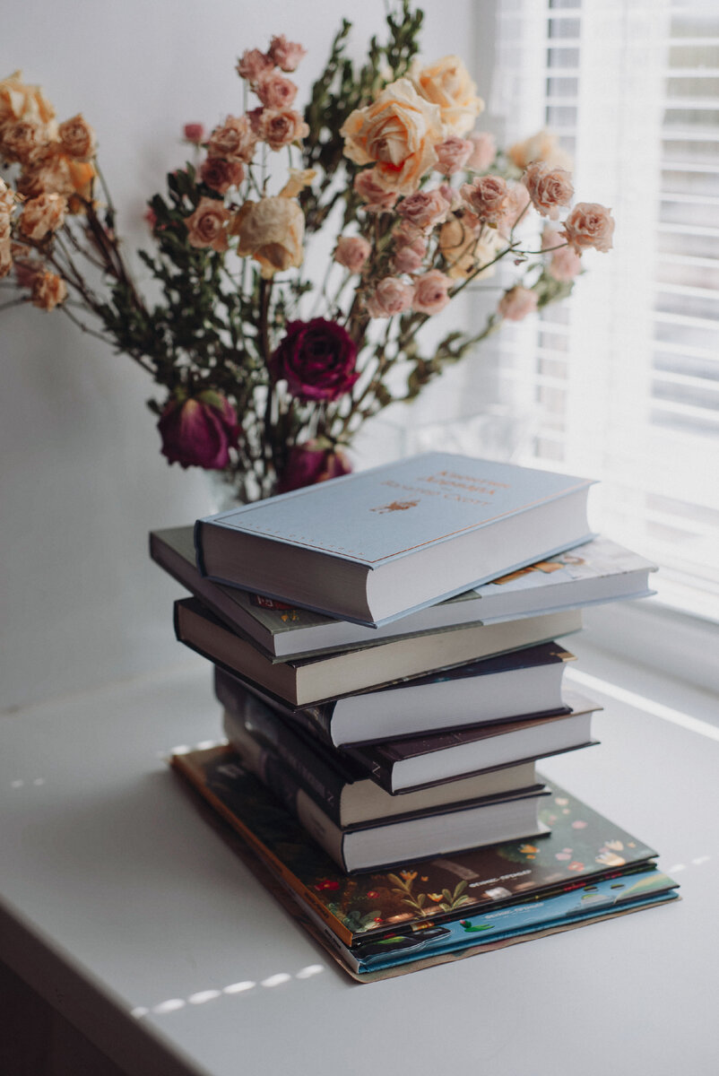 Новинки, которые "принесла" в семью "книжная фея". 