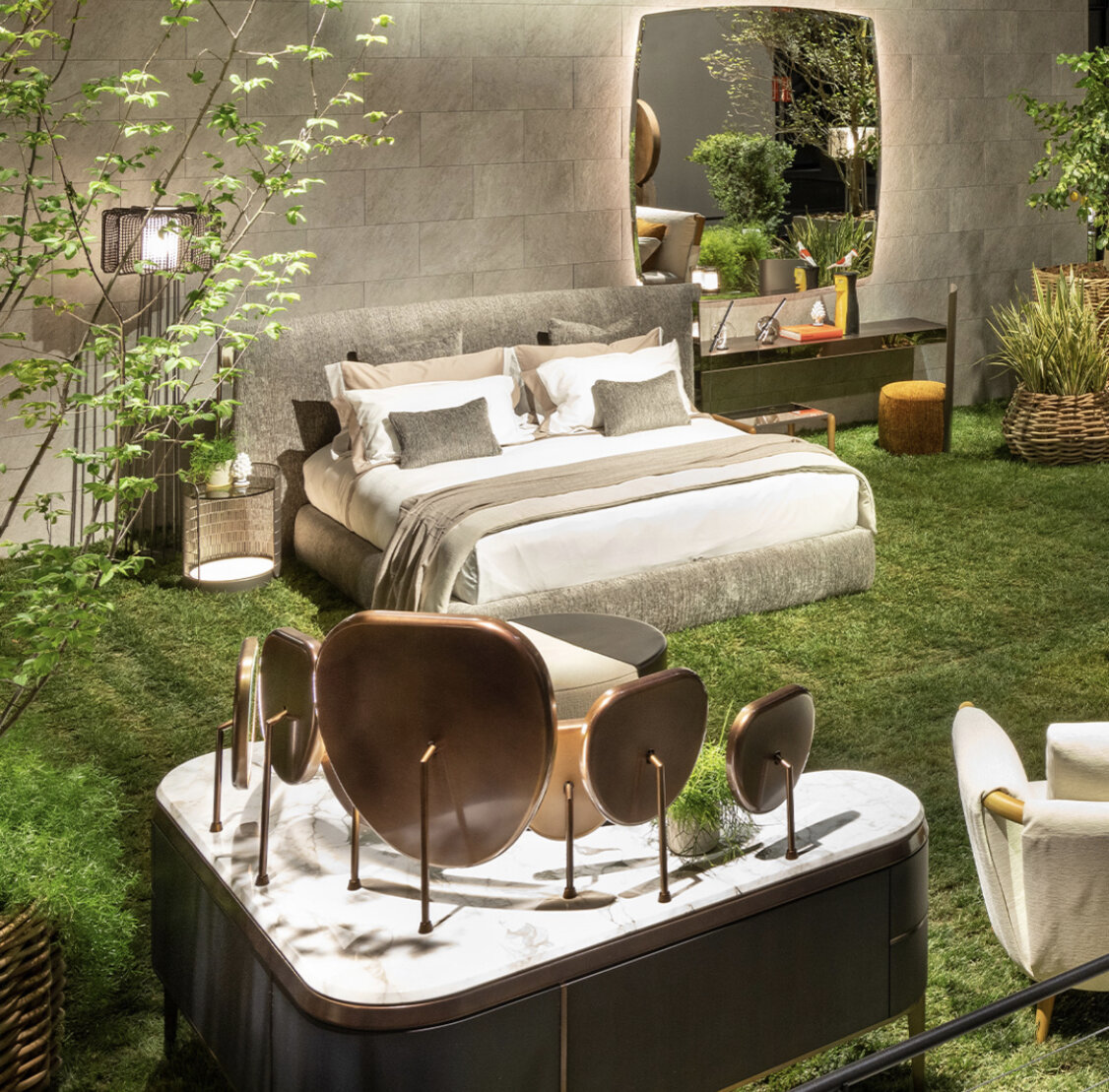 Стенд мебельной фабрики Flou