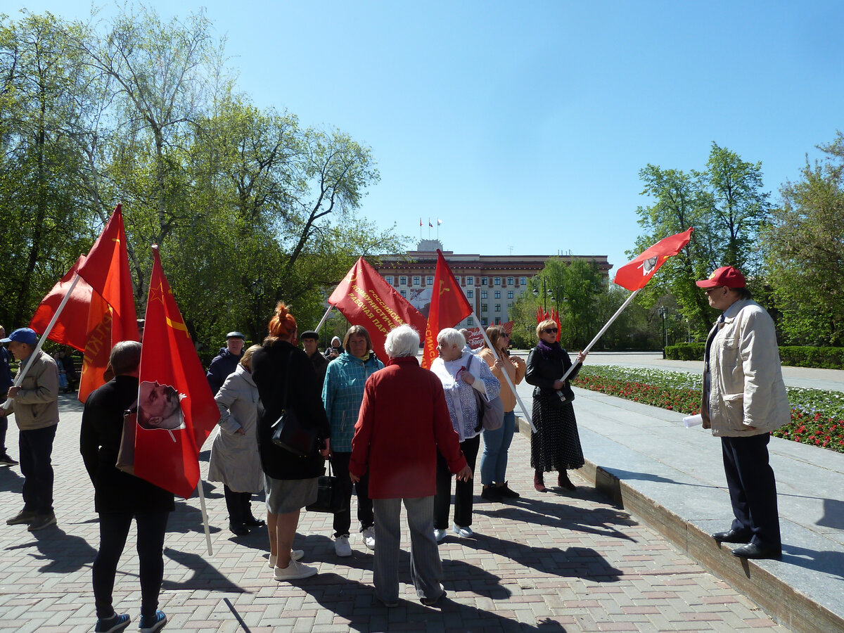 Как коммунисты РКРП(б)-КПСС Тюмени отметили День Победы