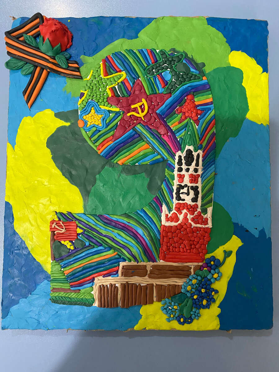 Картина пластилин !