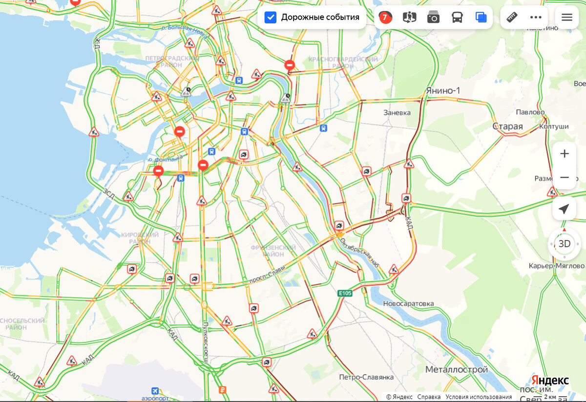 яндекс в санкт петербурге