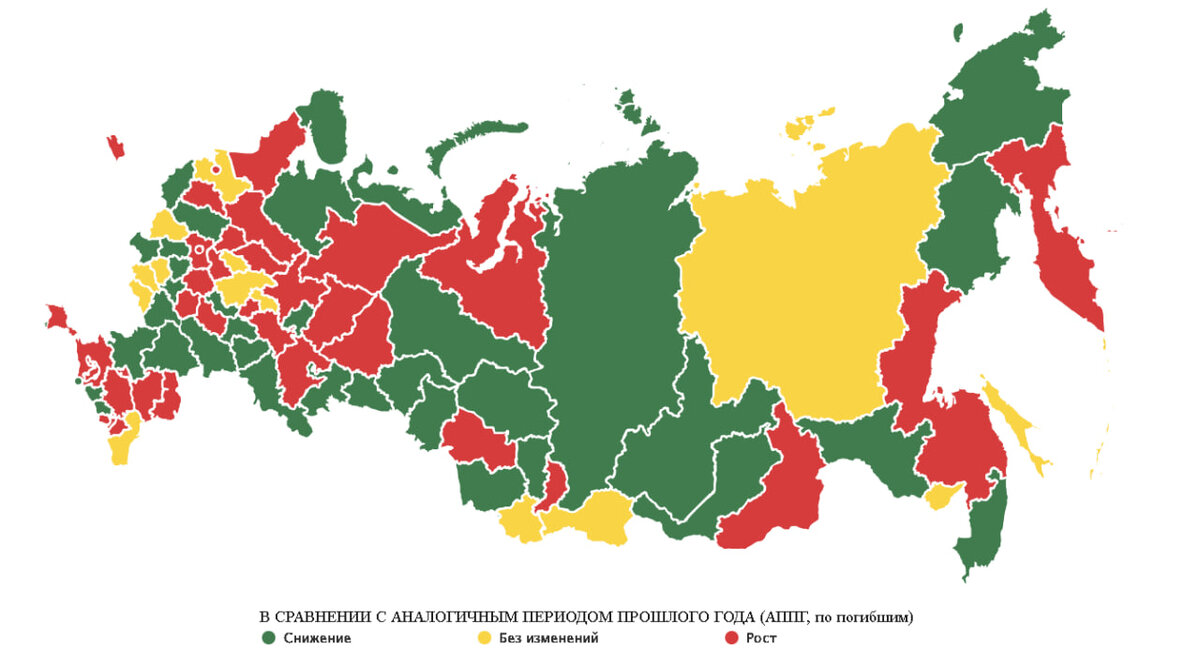    В Оренбургской области в апреле 2023 года выросло количество ДТП с пострадавшими