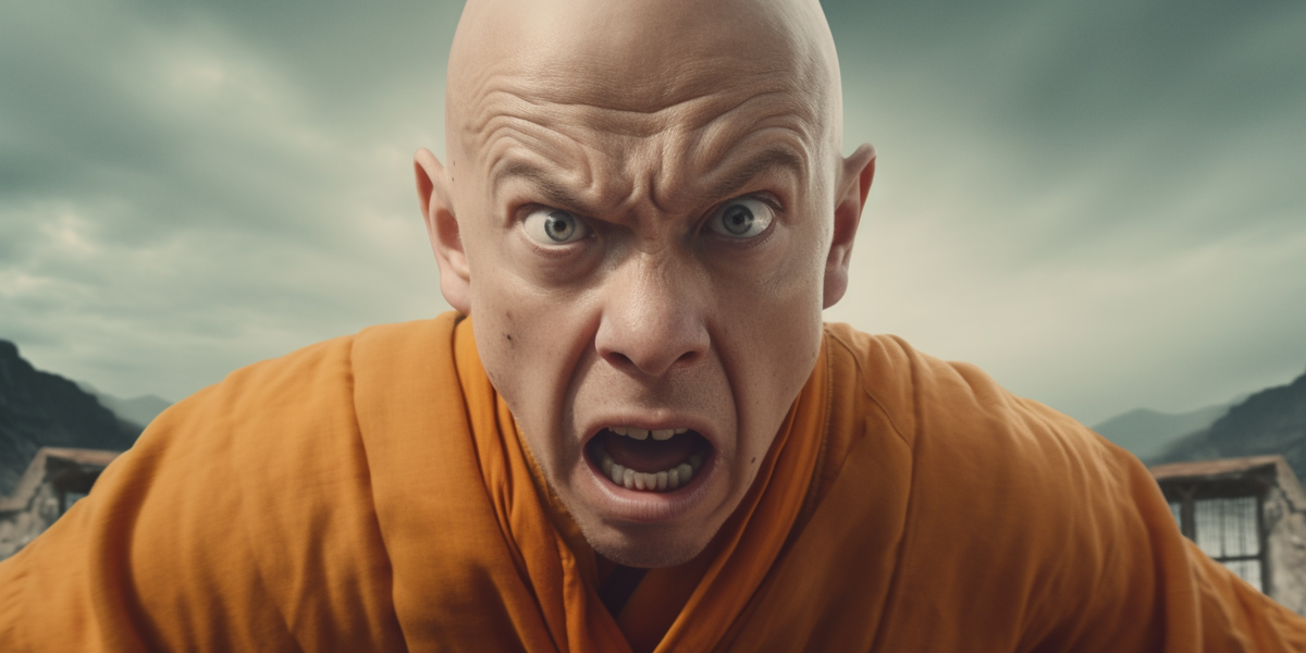 Сердитый монах