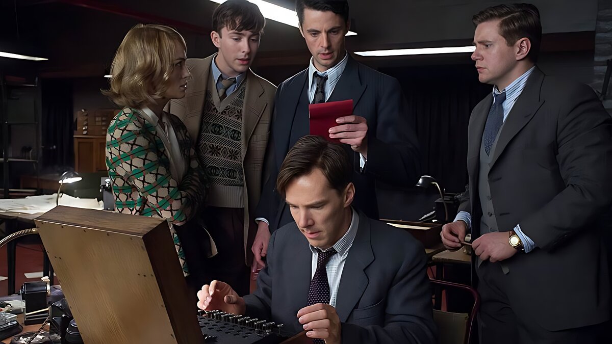 кадр из фильма "Игра в имитацию" (2014) Великобритания, США