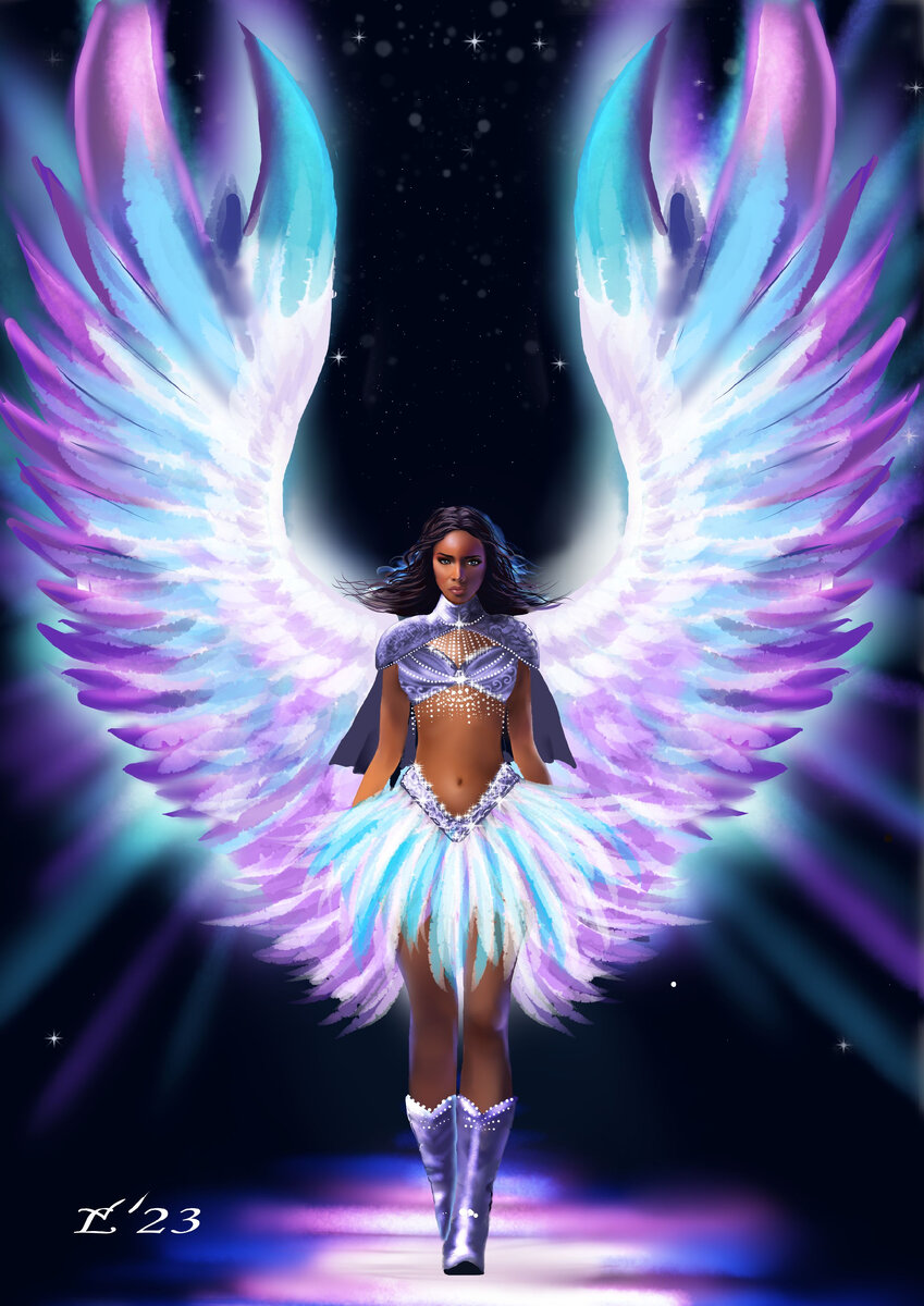 Ангелы Виктории Сикрет)))   картинка автора