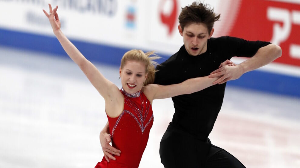    В 2017 году Екатерина и Харли выступили на чемпионате мира среди взрослых в Хельсинки. Фото: GLOBAL LOOK PRESS