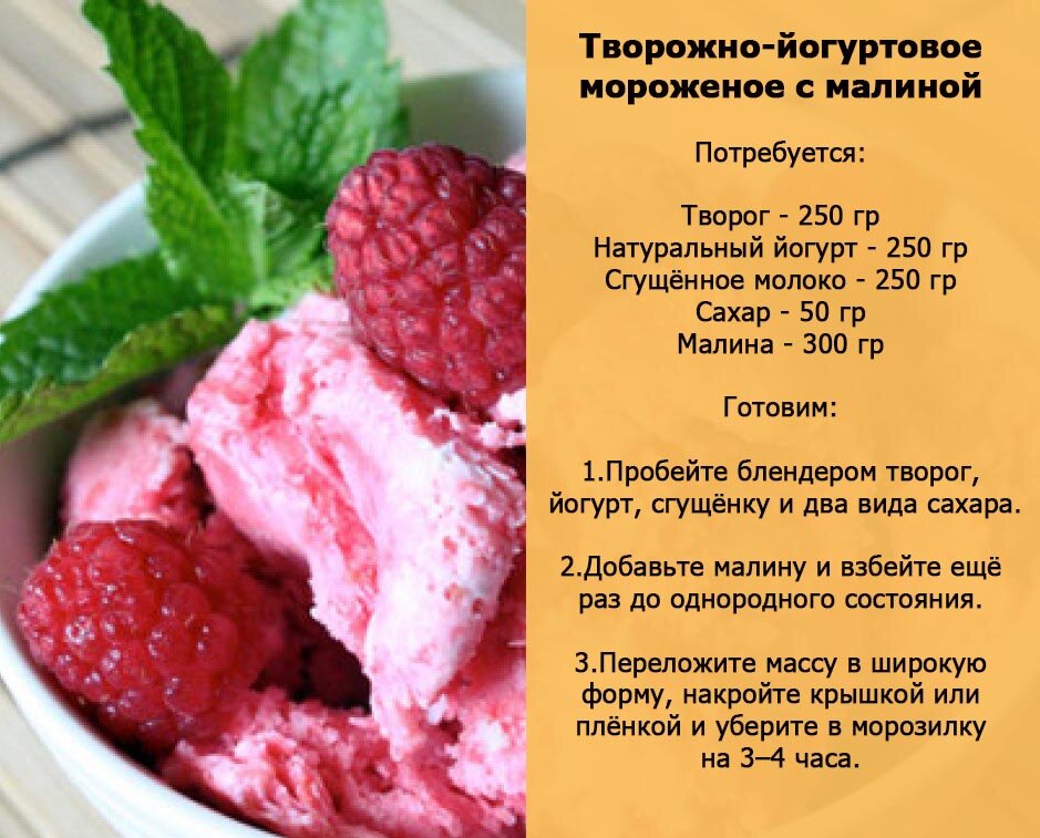 Рецепт домашнего мороженого без сахара