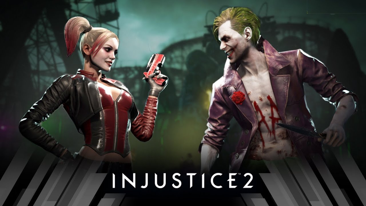 Харли Квинн против Джокера Injustice 2