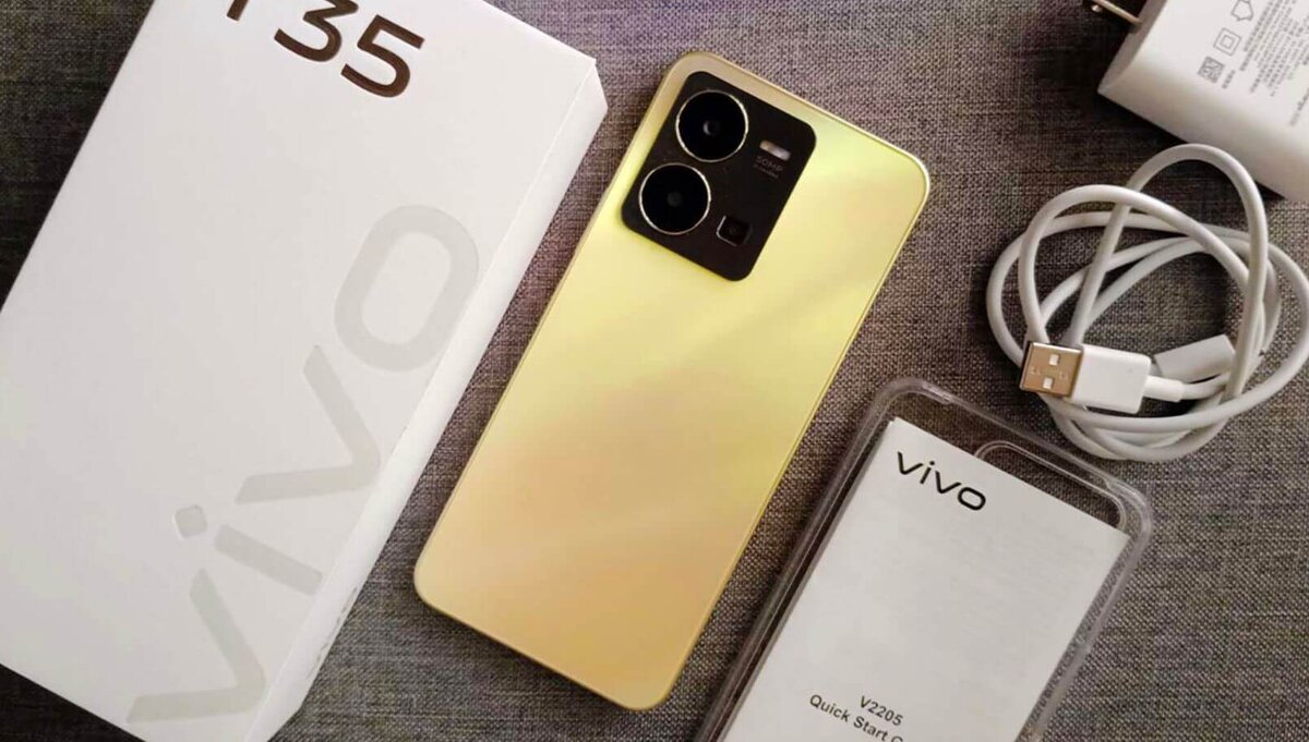    vivo Y35 — один из лучших смартфонов на рынке до 10 000 рублей