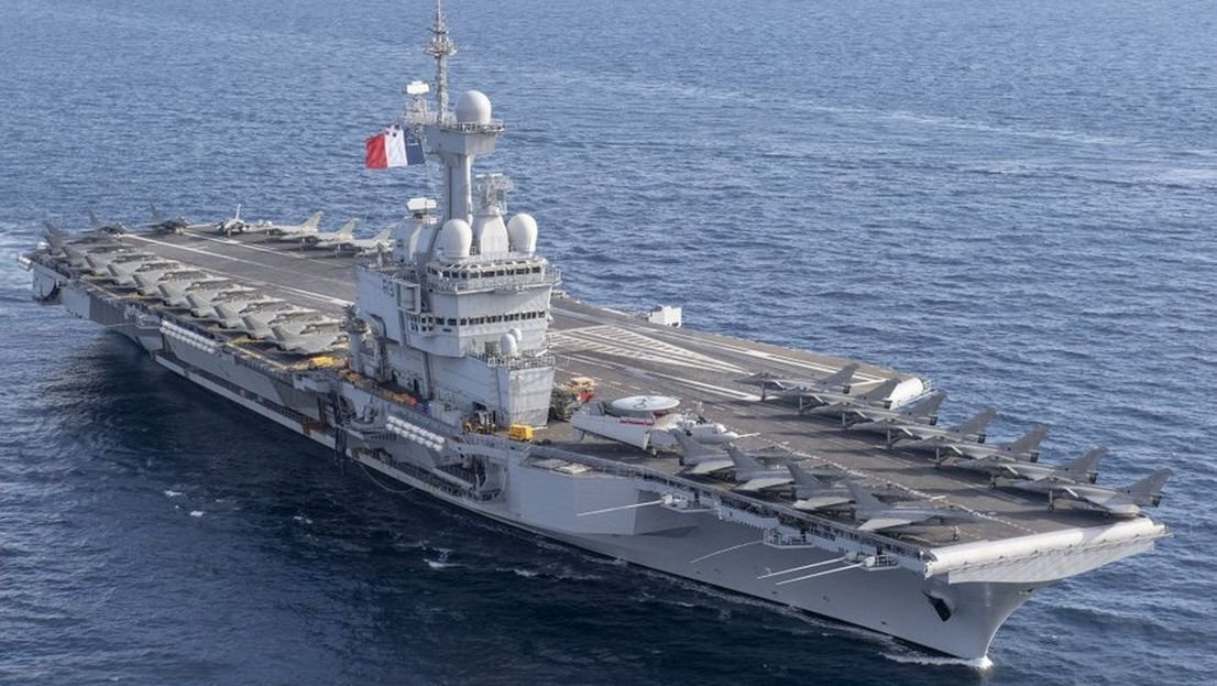Французский авианосец "Шарль де Голль". Фото из открытых источников