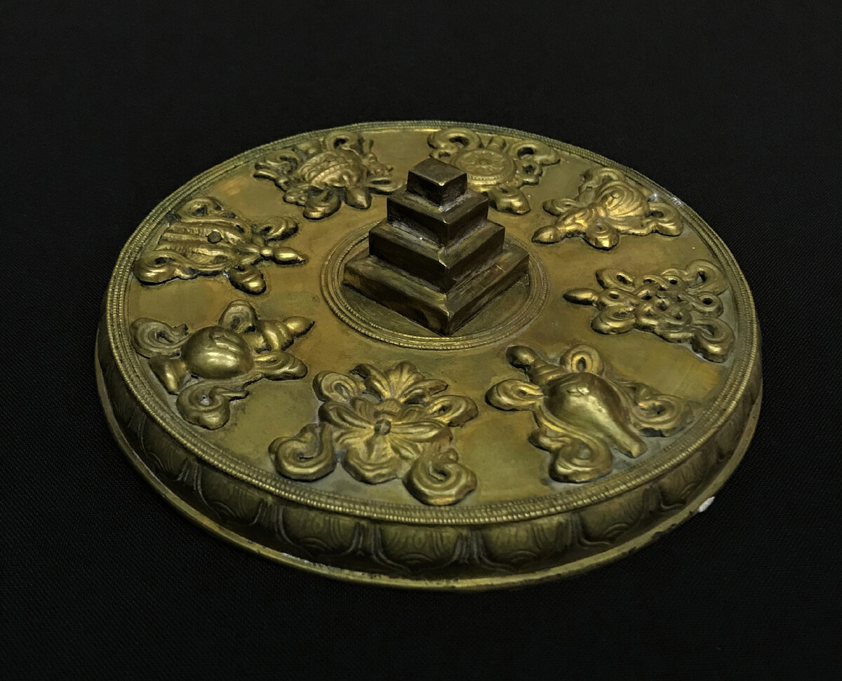 Мандала. Забайкалье. Вторая половина XIX в. Из собрания Этнографического музея Казанского университета.