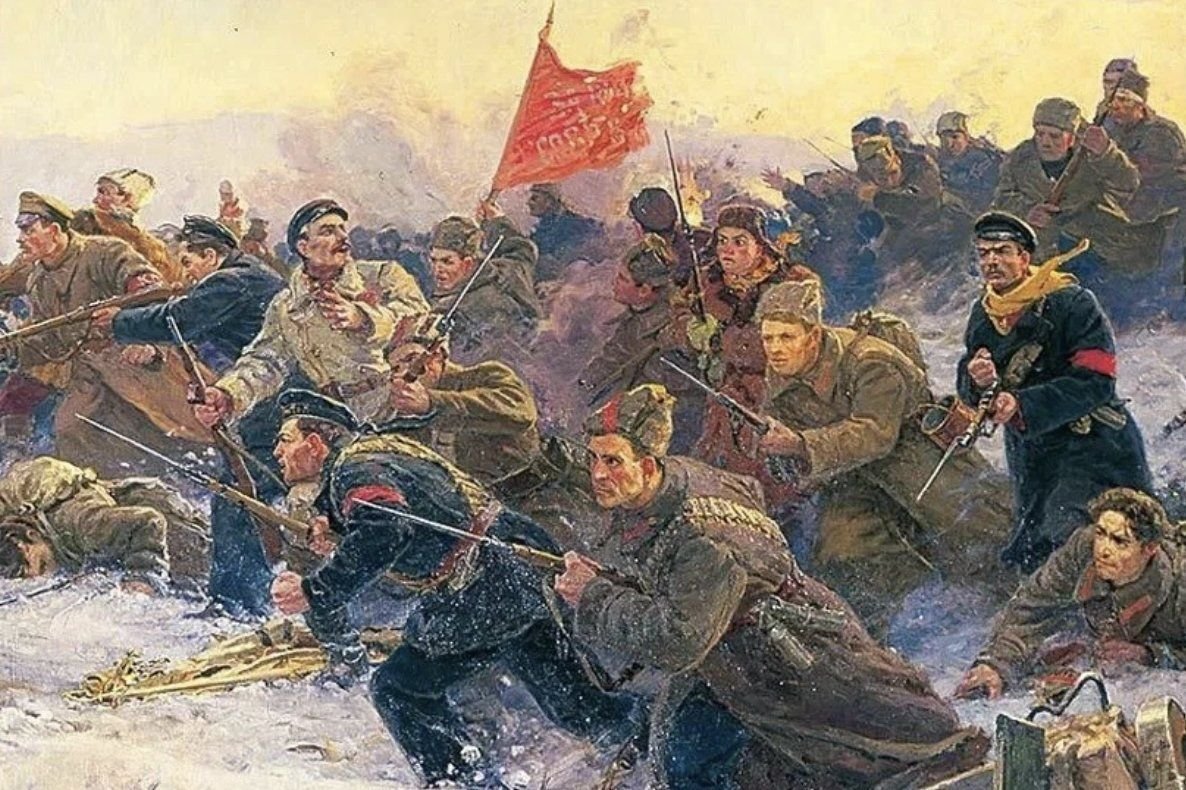 Красная гвардия в бою. Из свободных источников
