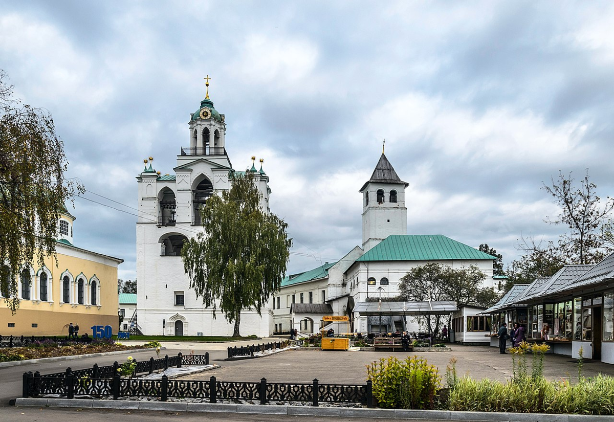 Спасо-Преображенский монастырь в Ярославле. Современный вид