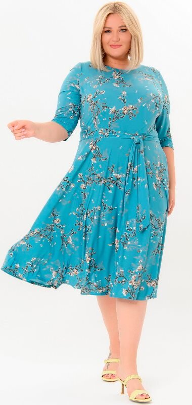 Летнее платье для полных женщин