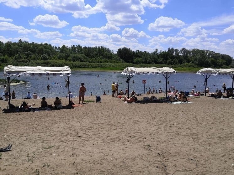 Пляж в оренбурге
